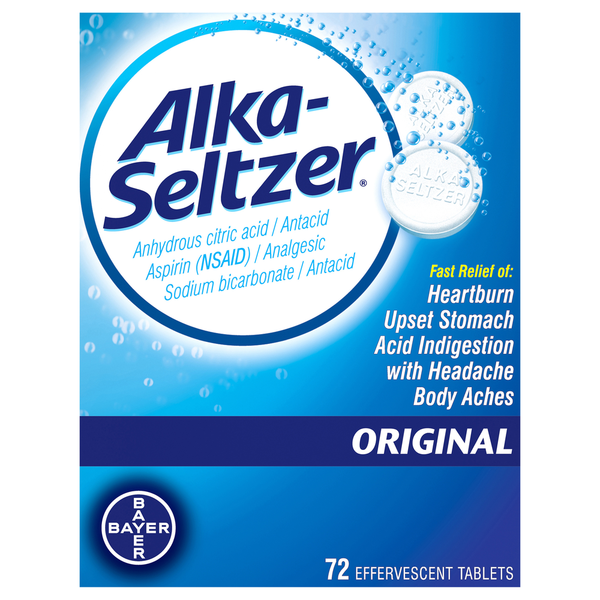 Alka-Seltzer Multi-Symptom Relief Effervescent Tablets
