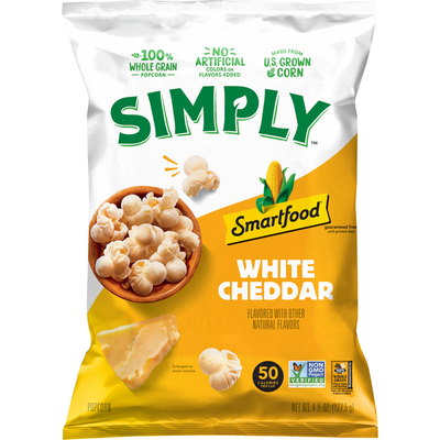 Popcorn au cheddar blanc Smartfood