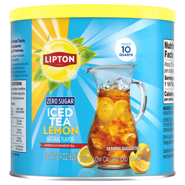 Lipton Té Helado de Limón Sin Azúcar