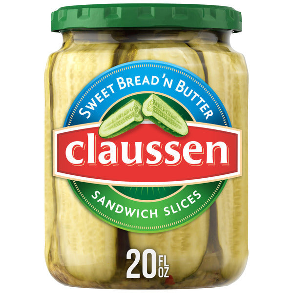 Tranches de cornichons Claussen Sweet Bread N' Butter