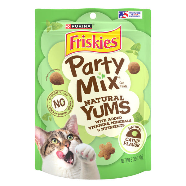 Purina Friskies Golosinas Naturales para Gatos - Sabor a Hierba Gatera