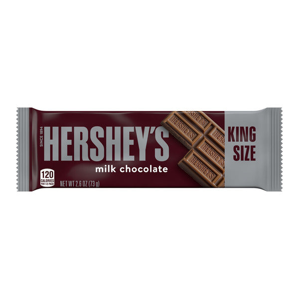 Hershey's Milk Chocolate King Size Bar - 2.6 oz