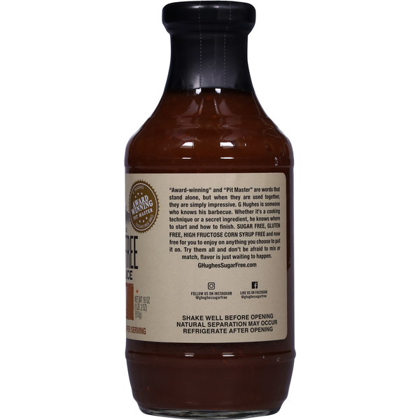 Sauce BBQ au miel sans sucre G Hughes