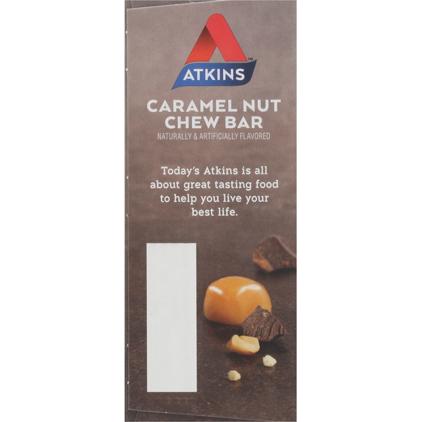 Atkins Chew Bar, Caramel Nut Treat