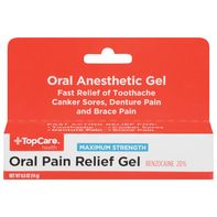 TopCare Oral Pain Relief Gel, Maximum Strength