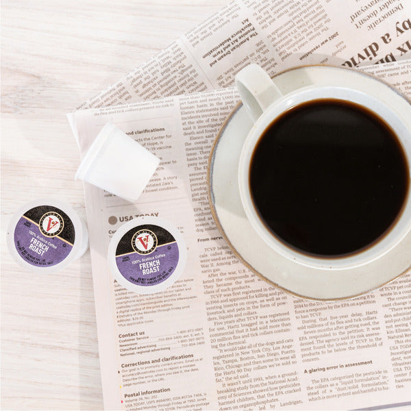Capsules de café noir French Roast de Victor Allen - Portion unique