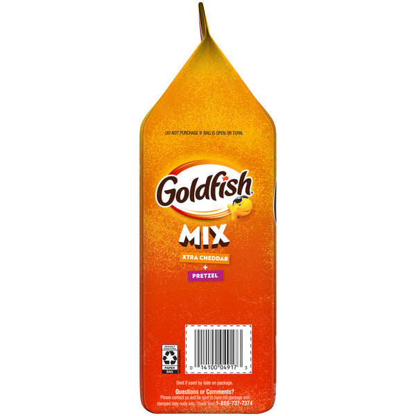 Galletas Saladas Pepperidge Farm Goldfish Sabor Intensificado Xtra Cheddar + Pretzel