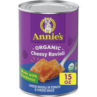 Annie's Organic Cheesy Ravioli with Tomato and Cheese