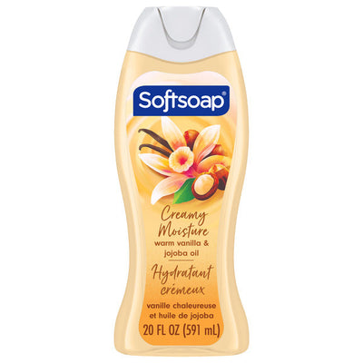 Softsoap Moisturizing Body Wash Gel - Warm Vanilla & Jojoba Oil