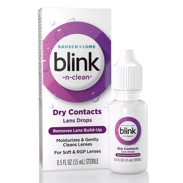 Gotas Rehidratantes Blink para Lentes de Contacto