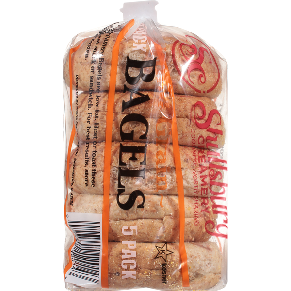 Bagels multi-grains tranchés de Shullsburg Creamery