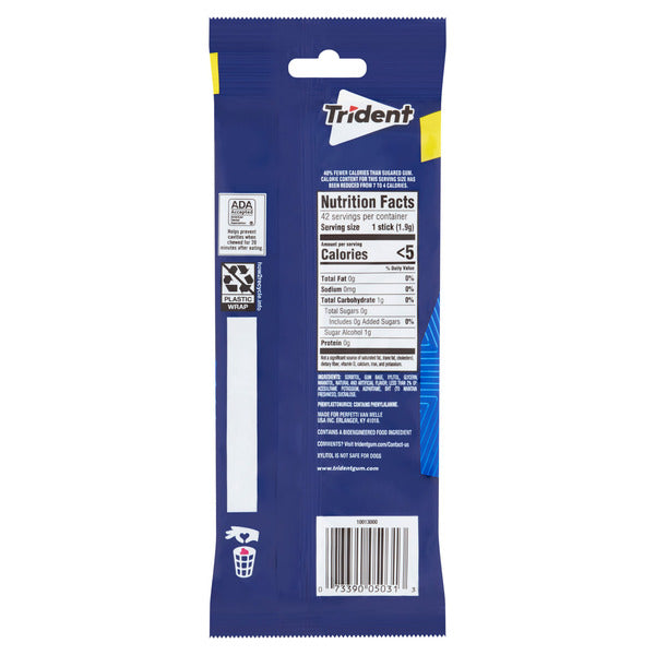 Gomme sans sucre Trident Perfect Peppermint