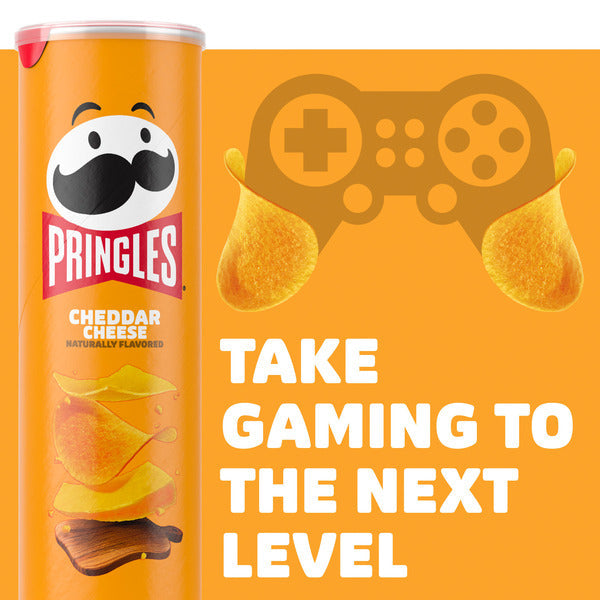 Pringles Cheddar Cheese Potato Crisps - 5.5 oz