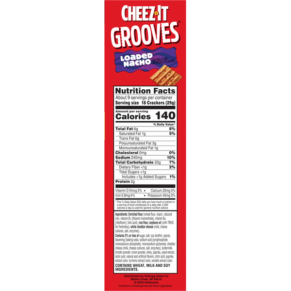 Galletas Crujientes Cheez-It Loaded Nacho