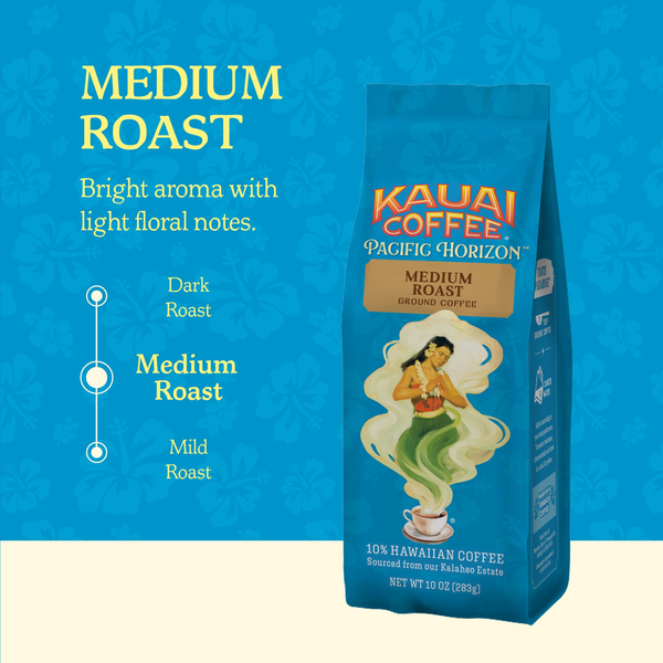Kauai Coffee Medium Roast Ground Coffee
