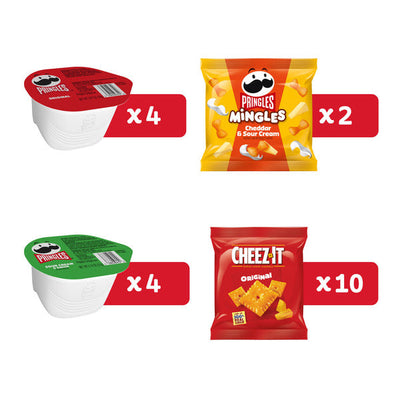 Cheez-It Variety Pack Snacks, Grab and Go, 20 Count