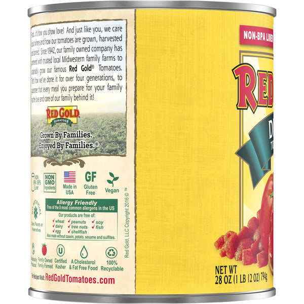 Red Gold Diced Tomatoes - Premium Quality