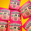 LesserEvil Organic Popcorn Snack Pack Box - Himalayan Pink