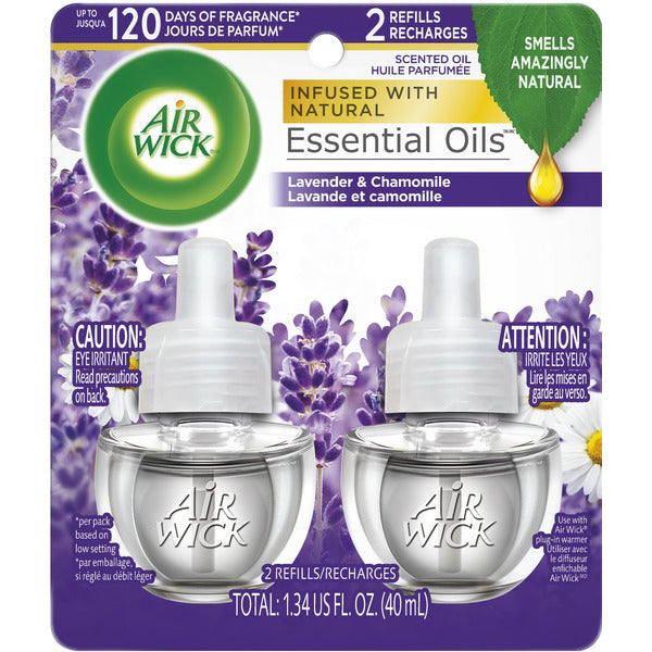 Recarga de Aceite Aromatizante Air Wick, 2 unidades, Lavanda y Manzanilla