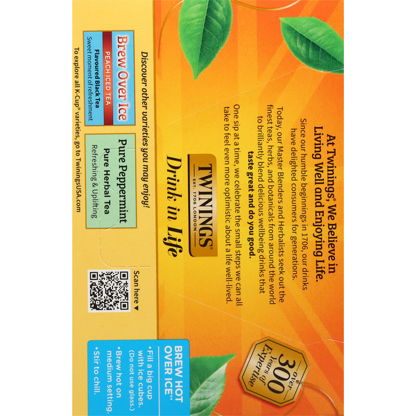 Twinings Lemon & Ginger Flavored Herbal Tea