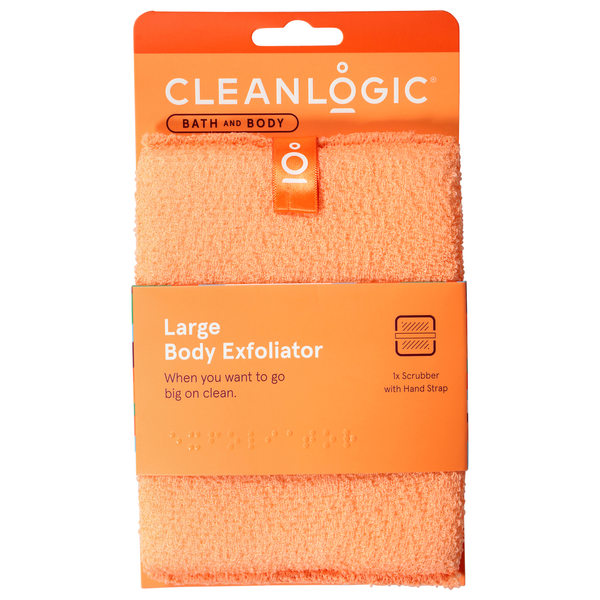 Toallita Exfoliante Grande Cleanlogic Body Care