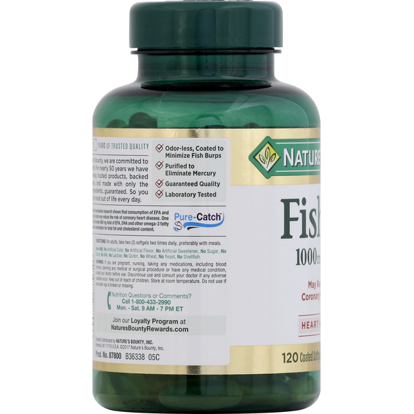 Nature's Bounty Fish Oil