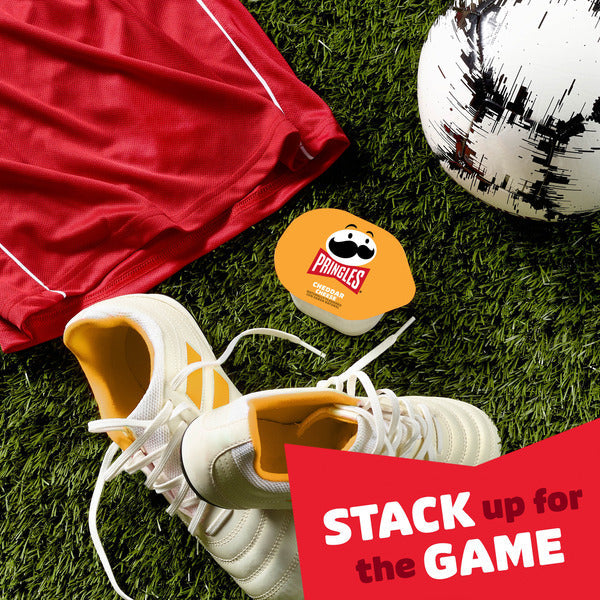 Pringles Cheddar Cheese Potato Crisps - 12 Count Snack Stacks