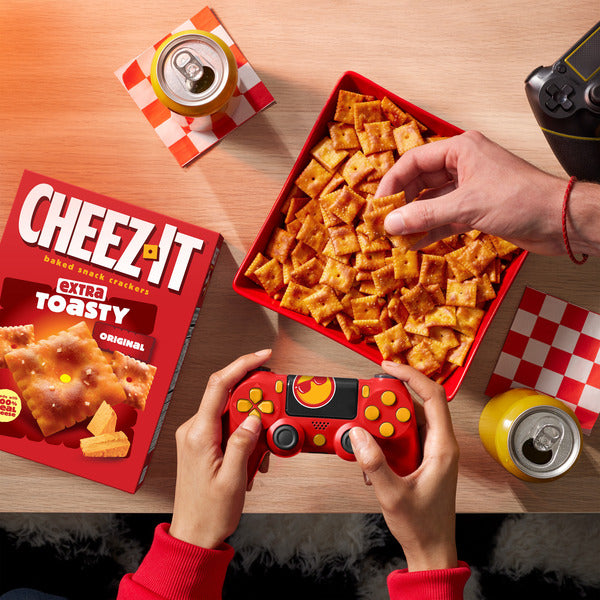 Cheez-It Extra Toasty Cheese Crackers - Taille Famille, 21 oz