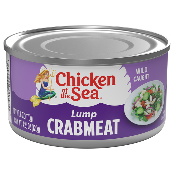 Carne de cangrejo lump capturada en la naturaleza de Chicken of the Sea