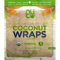 NUCO Organic Coconut Wraps - Original Flavor