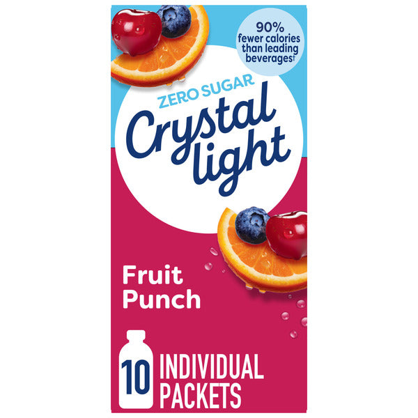 Mélange de boisson en poudre Crystal Light Fruit Punch