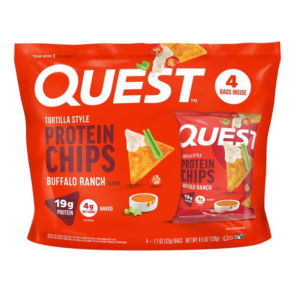 Quest Protein Chips - Snack sabroso con 19g de proteína