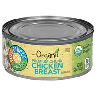 Poitrine de poulet en morceaux premium Full Circle dans l'eau