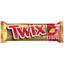 Barre de chocolat au lait TWIX avec caramel et biscuit - Taille à partager