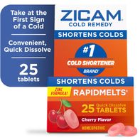 Zicam Remedio para el Resfriado Rapidmelts de Zinc