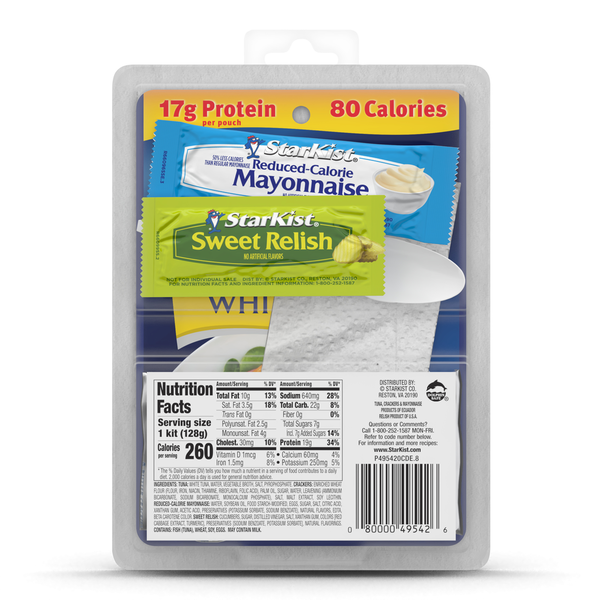StarKist Lunch-To-Go Tuna Salad Kit - Albacore Tuna in Water