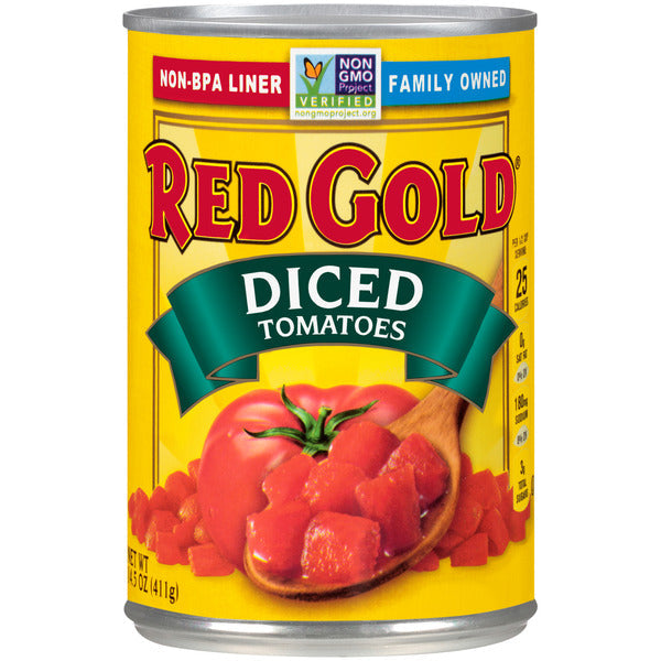 Tomates Diced Red Gold - Calidad Premium
