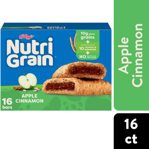 Kellogg’s Nutri-Grain Apple Cinnamon Breakfast Bars