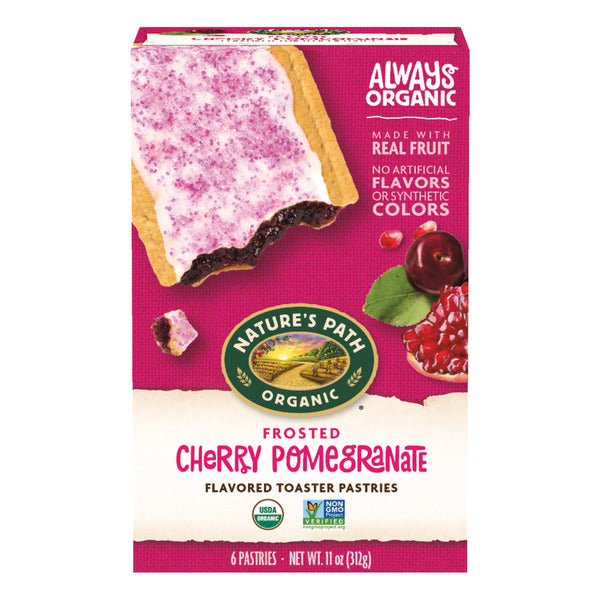 Pâtisseries grillées cerise grenade glacées de Nature's Path