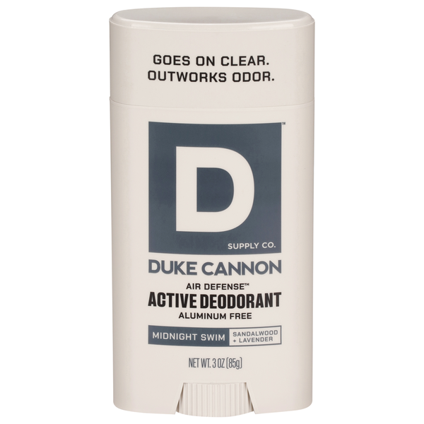 Duke Cannon Supply Co. Active Deodorant - Midnight Swim & Sandalwood