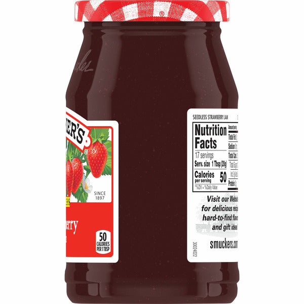 Confiture de fraises sans pépins Smucker's