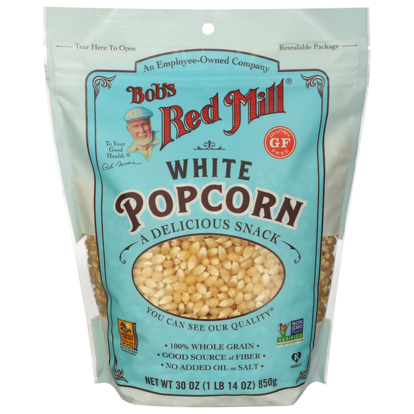 Granos de Palomitas Blancas de Bob's Red Mill