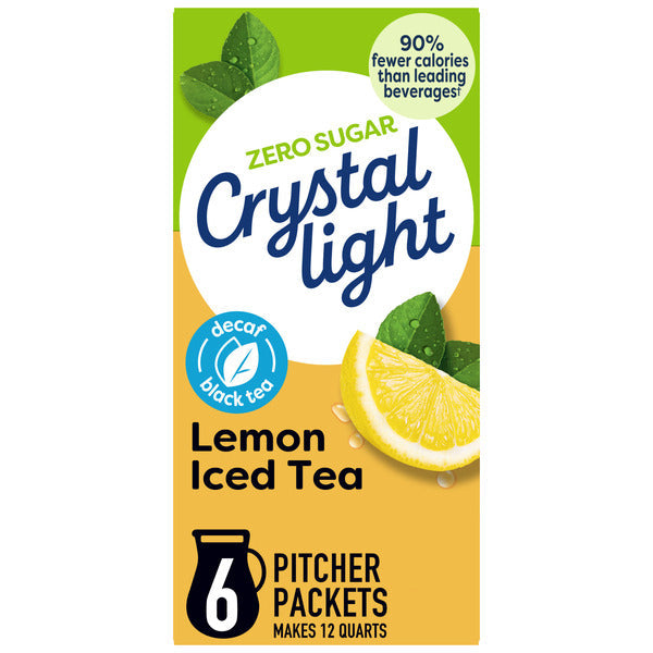 Crystal Light Decaf Lemon Iced Tea Powdered Drink Mix