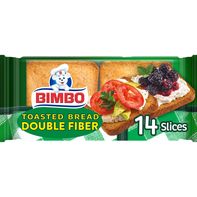Bimbo Double Fibre Toasted Bread