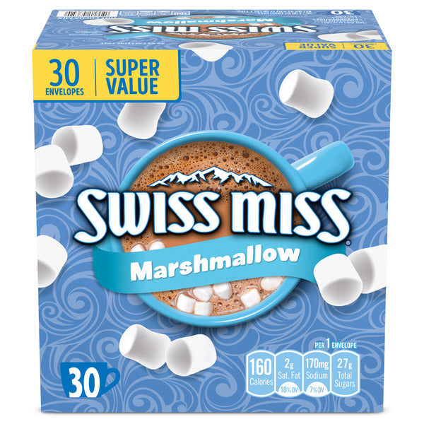 Mélange de chocolat chaud Swiss Miss avec guimauves