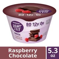 Yaourt Dannon Light + Fit Framboise