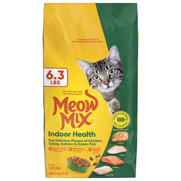 Meow Mix Indoor Health Croquettes pour Chats