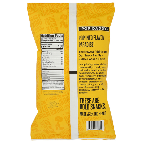 Chips Kettle Pop Daddy Snacks