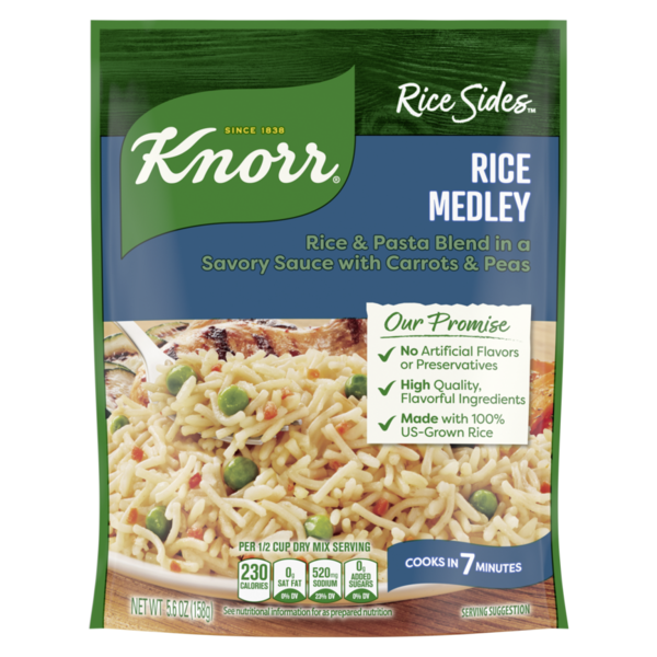 Knorr Rice Sides - Plats de riz préparés savoureux