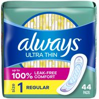 Always Ultra Thin Pads sans ailes, Taille 1